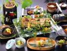 【夏の特別会席】夏の食彩 《山の恵み×海の恵み》 国産和牛ヒレ肉と日本海の幸堪能会席