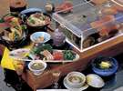 【ご夕食】当館名物の磯あそび懐石は見た目も豪快でお客様より大反響!詳しくはクチコミを
