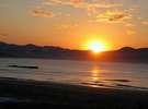 夕日ヶ浦の夕日の眺めを独り占め