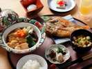 【朝食】石川県の郷土食材を用いた和食膳