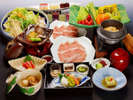 2018夏(6月~8月) 上州麦豚しゃぶしゃぶと牛ロース一口陶板焼き