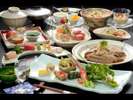 【リーズナブル】旬の食材を使い、食事の量を抑えたお得なプランです。