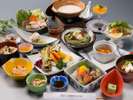 ふっくら柔らか活き鮑のステーキ付 和食会席