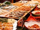季の座名物!干物バイキング(イメージ)
