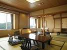 望館大部屋一例 (間仕切のない大部屋もございます。指定はできません)