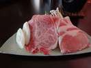 厳選・岩手牛A5ランク&「花巻産」白金豚のしゃぶしゃぶ!岩手のおいしいお肉をご賞味ください。
