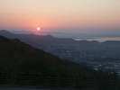 夕日で癒されます