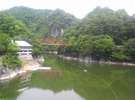 もみじ橋からの神龍湖