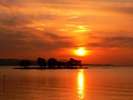 【宍道湖】日本の夕日百選に選ばれました。