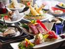活鮑&鳥取和牛を満喫♪ ※料理イメージ