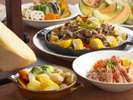 9月~10月限定。北海道の食材を使用したディナーバイキング付 ※イメージ