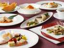 北海道食材を使用した9月~10月限定の北海道コース。2階中国料理「瑞麟(ずいりん)」※イメージ