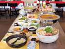 朝食バイキング『料理内容は一例です』