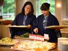 夕食バイキング。(本館・五色の森1Fヒバラダイニング)