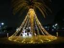 !ホテルロータリー前のクリスマスイルミネーション♪