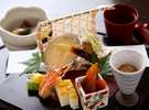 支笏湖近隣の食材を、繊細な和のテイストでお楽しみください(イメージ)。
