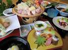 【会席】ホテル自慢の季節に合わせた特製会席料理です (写真イメージです)