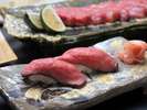 ◇◆信州産牛づくし会席◆◇ ~先付 牛炙り寿司~