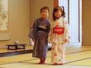 お子様用の浴衣は80cmからご用意しております。
