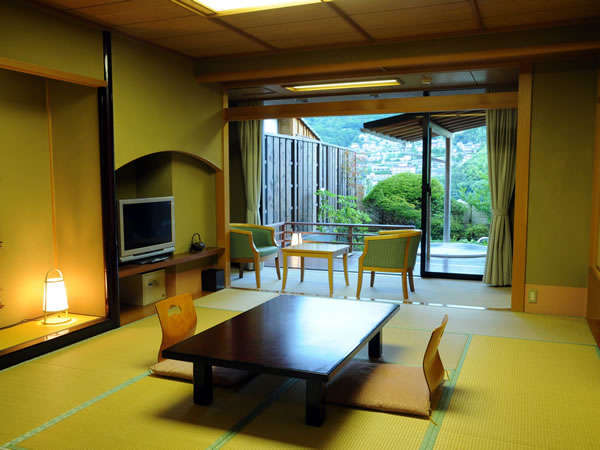 落ち着いた雰囲気の温泉旅館