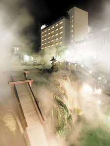 草津温泉　湯畑の見える部屋がある人気の宿　ホテル一井：写真
