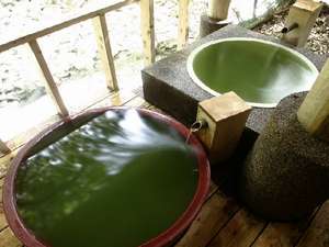 『お抹茶風呂』の宿　つりばし荘：写真
