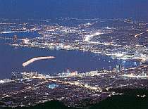 比叡山から見下ろす夜景ドライブもいい