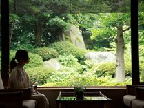 【庭園】こうしてみると絵のようにも見えるかも?