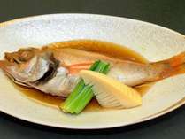 高級魚のどぐろ煮付※脂の乗りの良いところから白身のトロと呼ばれる高級魚(料理一例)