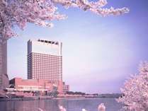 ～春～桜の名所に建つホテル