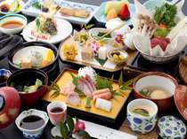 湯ったり3食付プランの夕食/一例