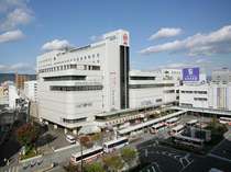 ホテルはJR和歌山駅前の好立地。