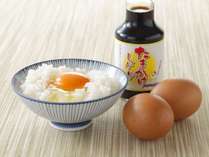 埼玉県産ブランド品認定たまご”彩たまご”の卵かけご飯は朝食バイキングご提供※イメージ
