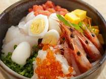 カフェレストラン「パルテール」での北海道フェアバイキングメニュー一例「勝手丼」　※イメージ