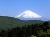 ロビーからの富士山