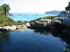 露天風呂からは名勝橋杭岩や太平洋の絶景を一望できます。