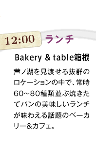 12:00 ` Bakery & tablem΂n锲Q̃P[V̒ŁA펞60`80ޕԏĂăp̔`킦b̃x[J[JtFB