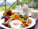 人気の新館レストランでの朝食！高原の朝をおいしい料理と共にお楽しみください。（朝食：イメージ）