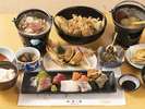 *【特別料理一例】新鮮な日本海の海の幸を中心とした和食（スタンダード料理とは異なります。）