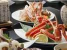 活ずわい蟹会席イメージ