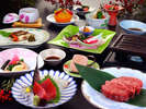 #【月プラン】料理長特選の福島牛フィレステーキ付きの当館一番の贅沢プラン。是非ご賞味あれ♪