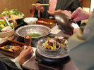 栃木のブランド肉や朝採れ野菜を使用したワンランク上のコース料理を提供する結坐