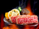 【彩美牛の鉄皿焼き】千葉県産のブランド牛『彩美牛』を鉄皿焼きでご賞味ください。