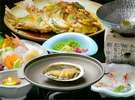 旬の幸をたっぷりと！山海会席♪