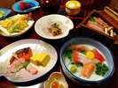 ・お夕食イメージ/新鮮な日本海の幸をどうぞ。