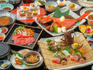 【伊豆の海幸満喫　最上級会席】磯の味覚を満喫できる当館最高ランクの会席料理です。
