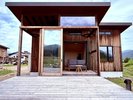 リビングと一続きのテラス。雨の日でも景色が楽しめます！