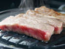 *上州牛ステーキ/特別プランでご提供。国内で初めてEU向けに輸出された、脂の乗った上州牛をステーキで★