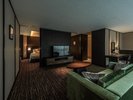 ◆Master　Suite　Twin｜ベッドルームとリビングをパーテーションで区切られた使いやすいレイアウト。