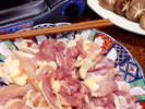 【淡海地鶏すき焼】食べごたえのある淡海地鶏を甘辛いタレのすき焼きで召し上がって下さい♪
